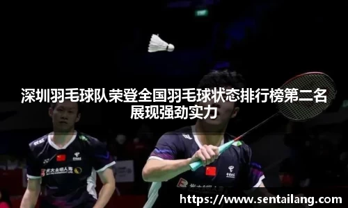 深圳羽毛球队荣登全国羽毛球状态排行榜第二名展现强劲实力